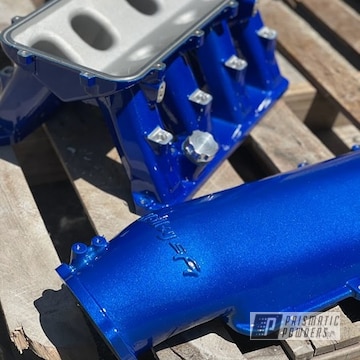 Powder Coated Holley Intake In Pmb-6910