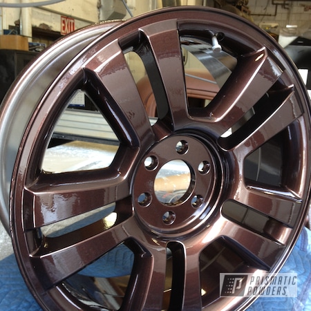Powder Coating: Rims,Clear Vision PPS-2974,Automotive Wheels,Lazer Copper PMB-4151,Wheels