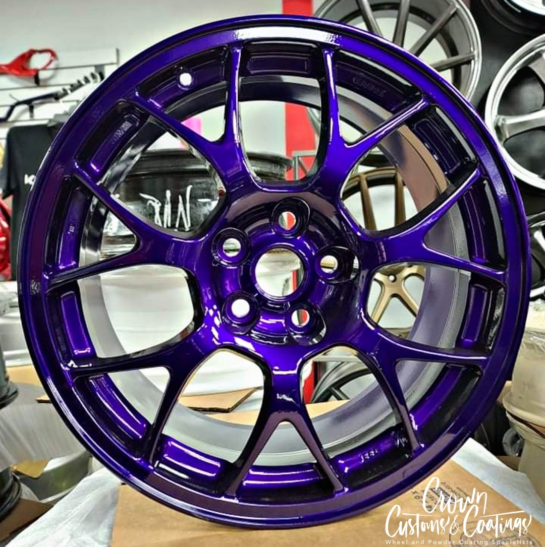 Wheel Coated with PSB-4629 | Prismatic Powders
