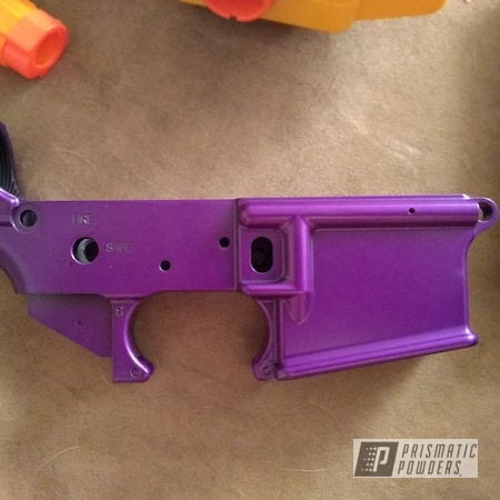 Powder Coating: Custom,NOT a Prismatic Clear,Miscellaneous,Illusion Purple PSB-4629,AR-15
