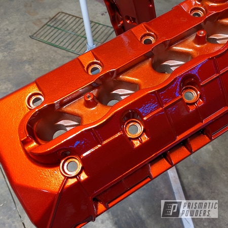Powder Coating: Intake Manifold,Illusion Copper PMS-4622,Automotive,Clear Vision PPS-2974,Automotive Parts