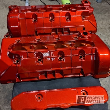Powder Coated Illusion Copper And Clear Vision Intake Manifold
