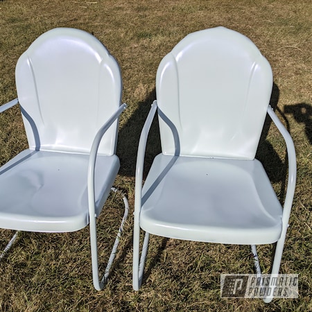 Powder Coating: Metal Chairs,Chairs,Super Chrome Plus UMS-10671,Outdoor Furniture,PEARLIZED VIOLET UMB-1536,Furniture