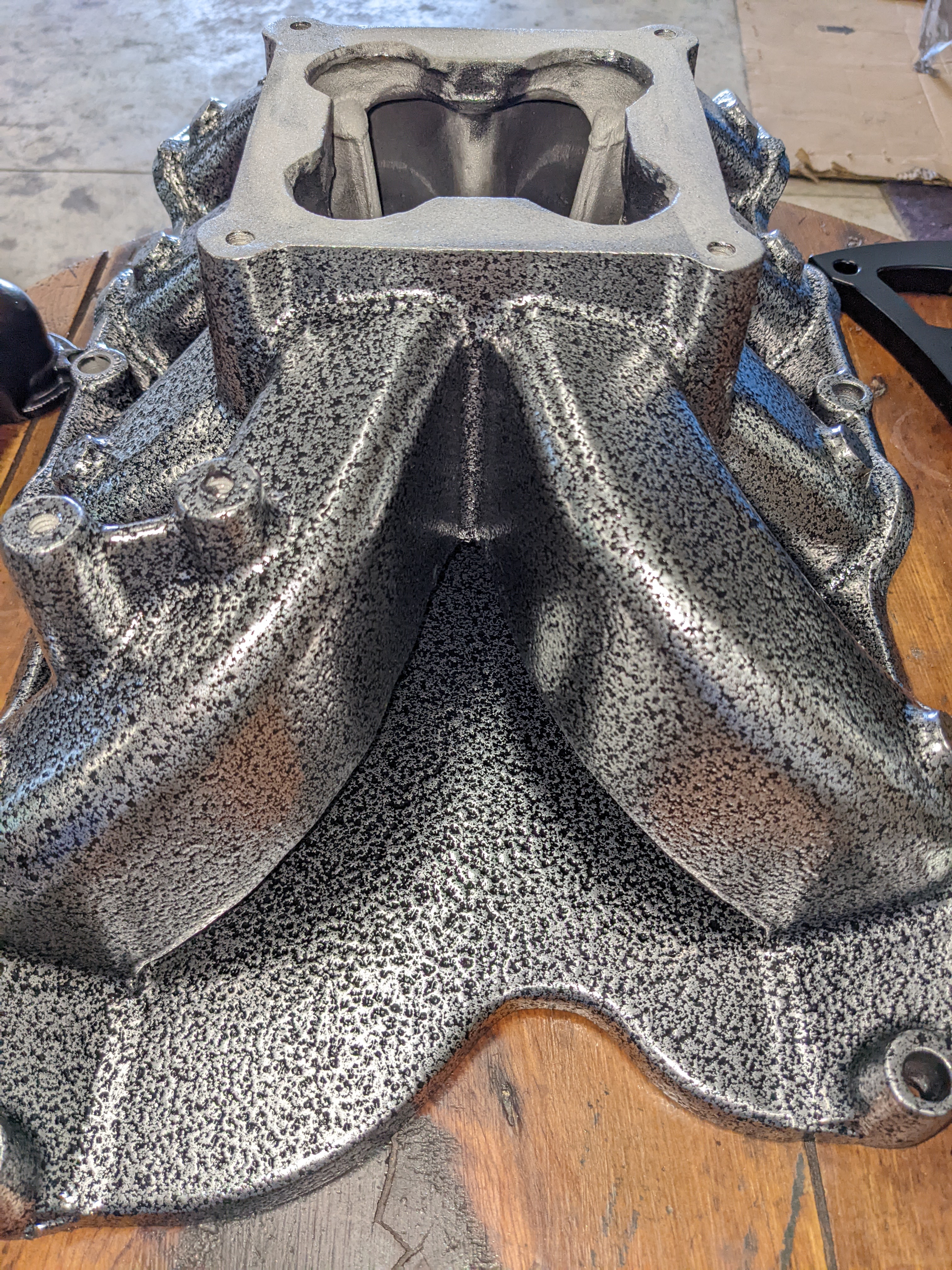 Intake Powder Intake Manifold Featuring Silver Artery | Prismatic Powders