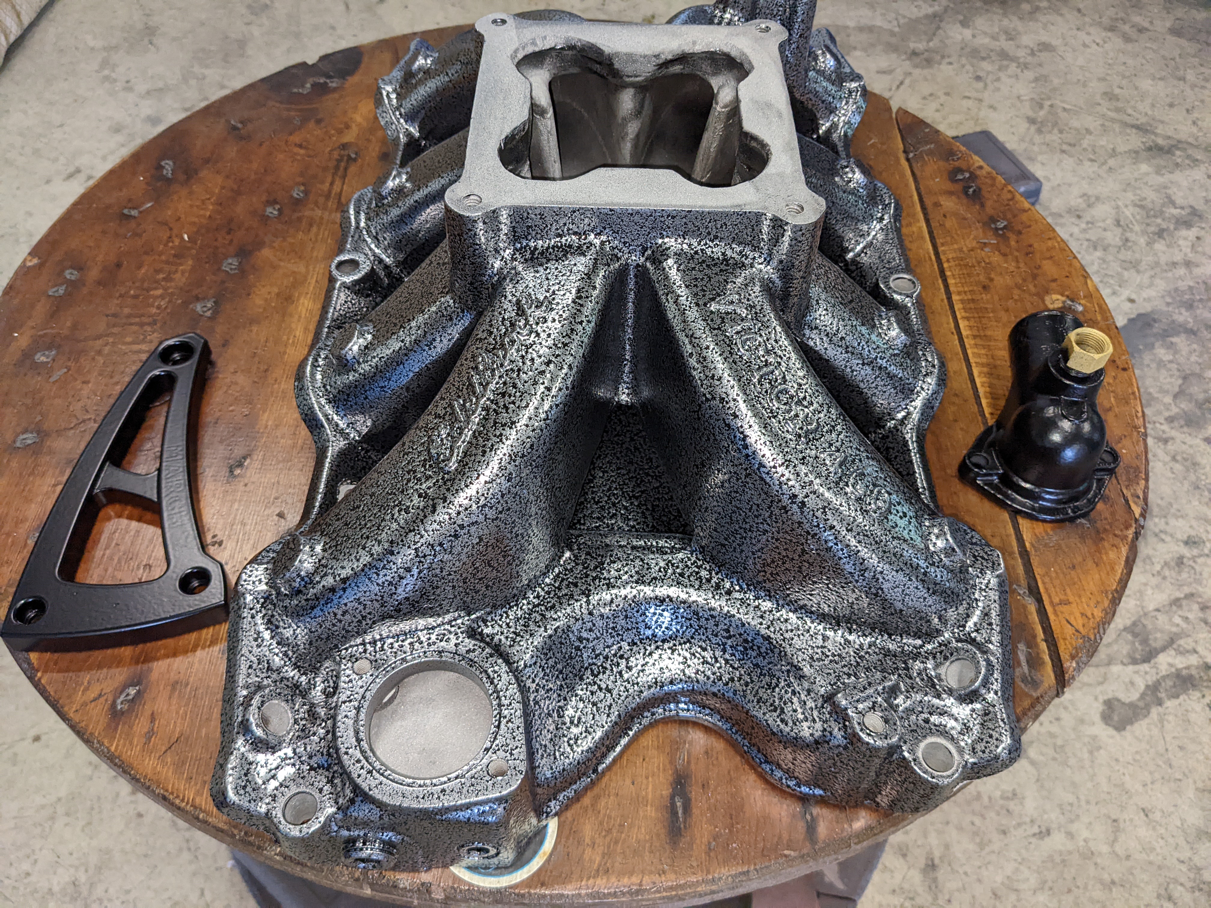 Intake Powder Intake Manifold Featuring Silver Artery | Prismatic Powders