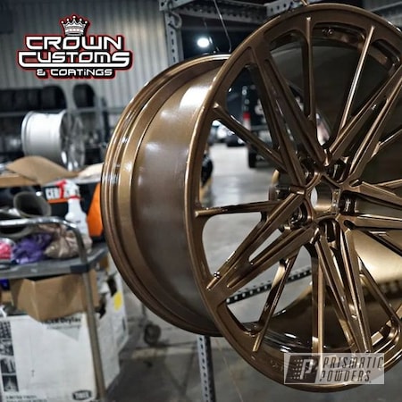 Powder Coating: Wheels,Vossen Wheels,Clear Vision PPS-2974,Custom Wheels,Rims,Powder Coated Wheels,Highland Bronze PMB-5860