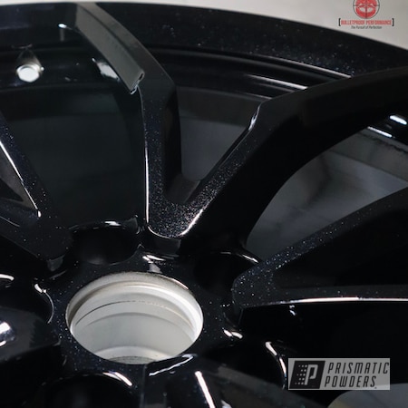 Powder Coating: Lamborghini,Rims,Lamborghini Wheels,Pearl Black PMB-5347,Wheels