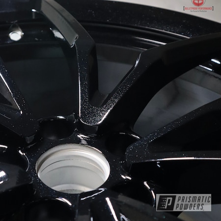 Powder Coating: Wheels,Rims,Pearl Black PMB-5347,Lamborghini Wheels,Lamborghini