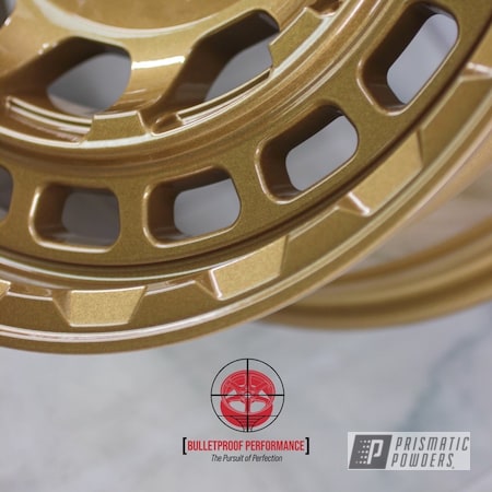 Powder Coating: Wheels,4x4,Rims,Truck Rims,Spanish,Automotive Rims,Spanish Gold EMS-0940,Gold Rims,4runner