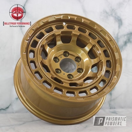 Powder Coating: Spanish Gold EMS-0940,4x4,Spanish,Rims,Automotive Rims,Gold Rims,Wheels,Truck Rims,4runner