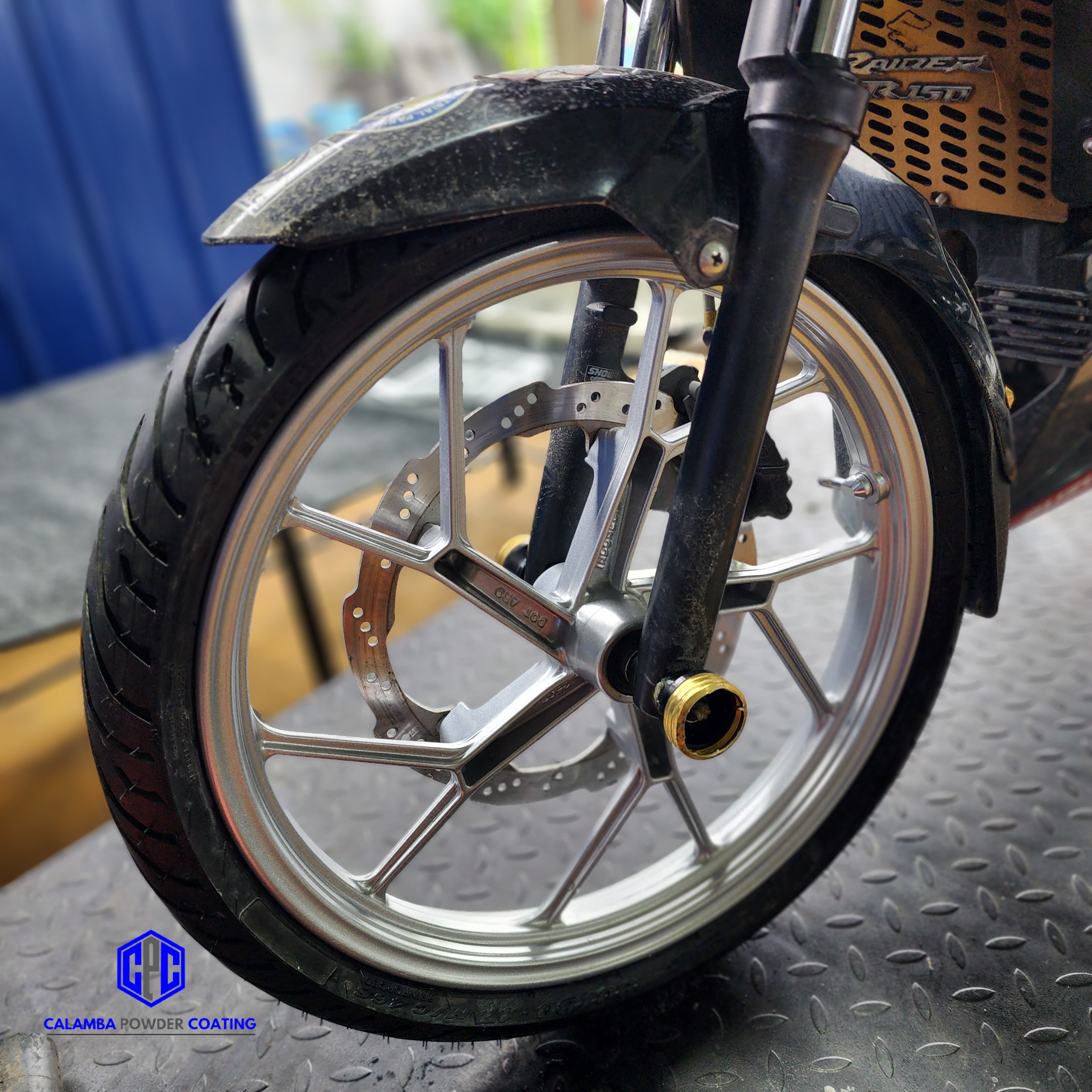 Powder Coated Motorcycle Wheels | Prismatic Powders