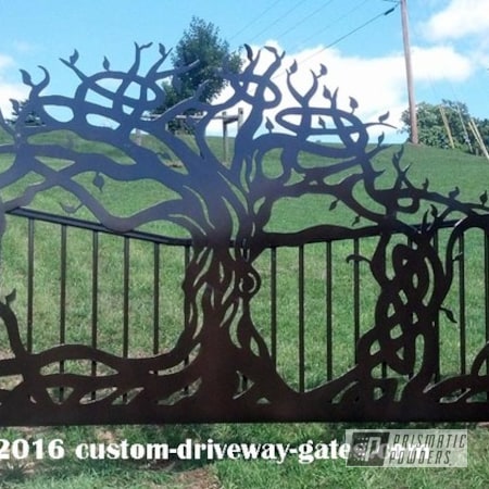 Powder Coating: Ornamental,Driveway Gates,Oil Rubbed Bronze PCB-1102,Miscellaneous,JDR Metal Art