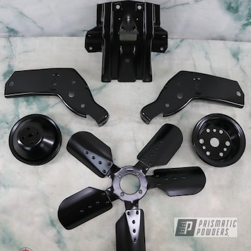 Semi Gloss Black Automotive Parts