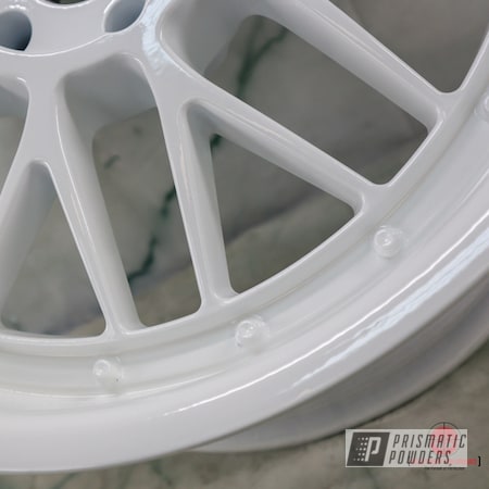 Powder Coating: Rims,Automotive Rims,Polar White PSS-5053,Wheels