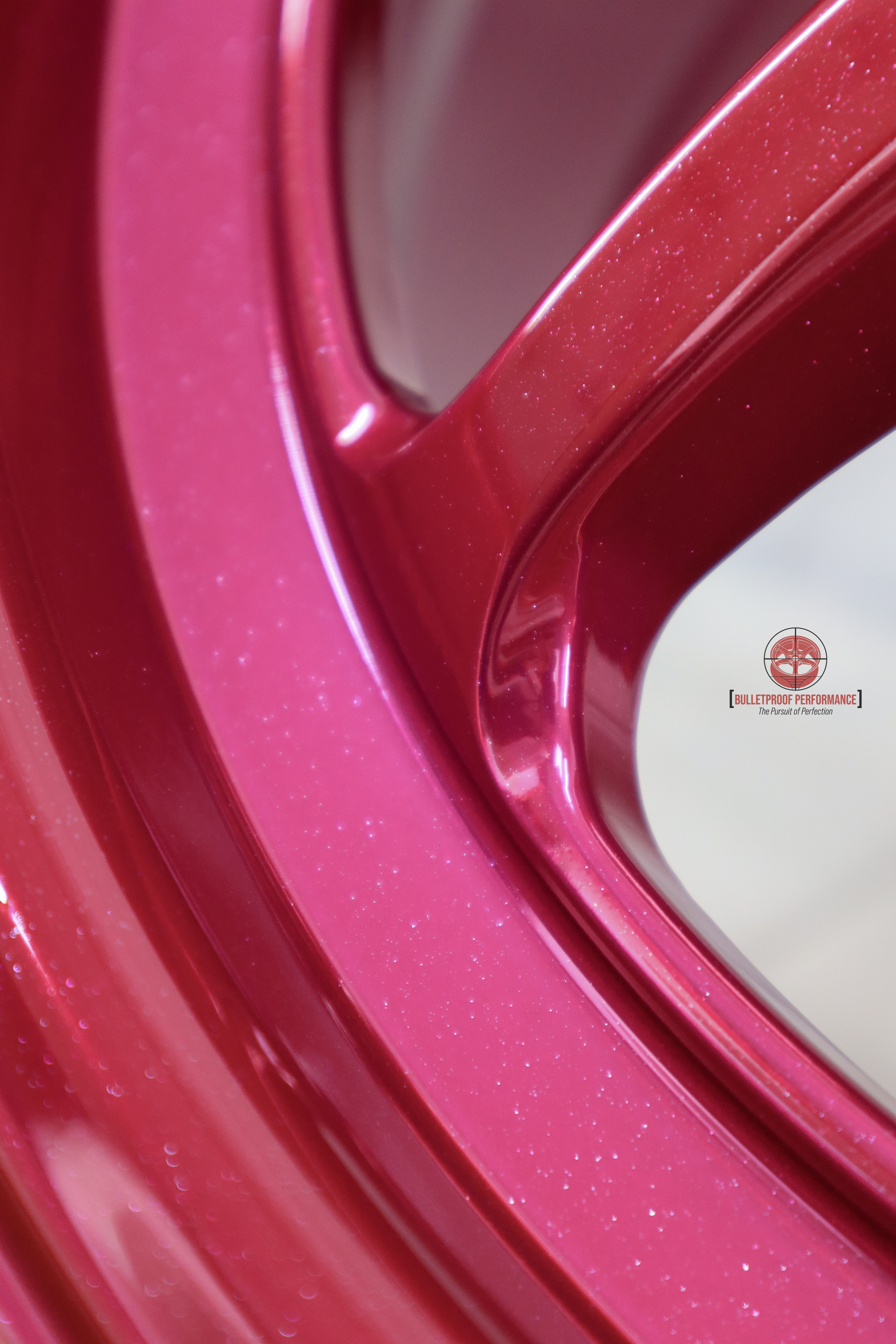Racing Raspberry UPB-6610 Rims | Prismatic Powders