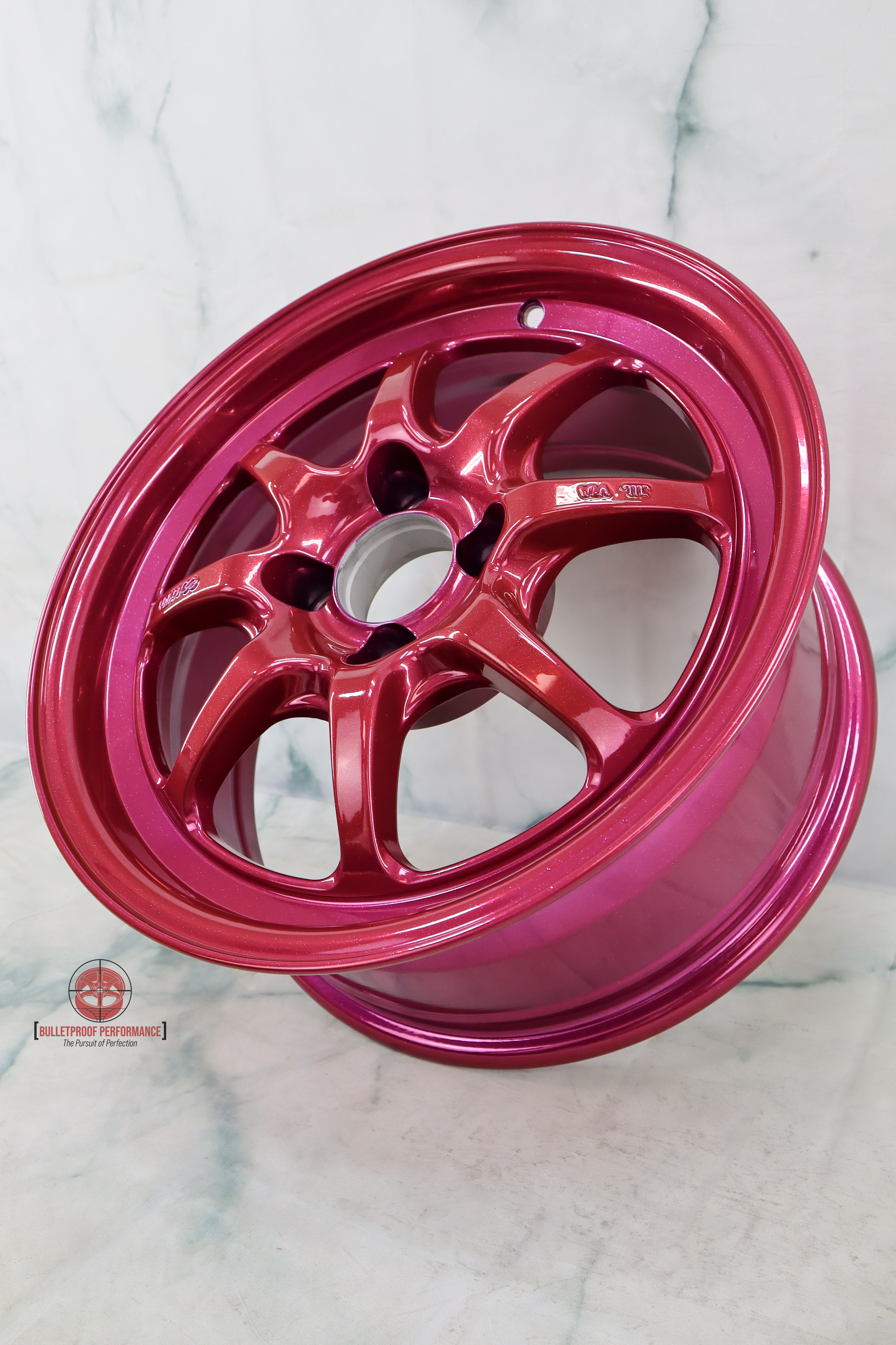 Racing Raspberry UPB-6610 Rims | Prismatic Powders