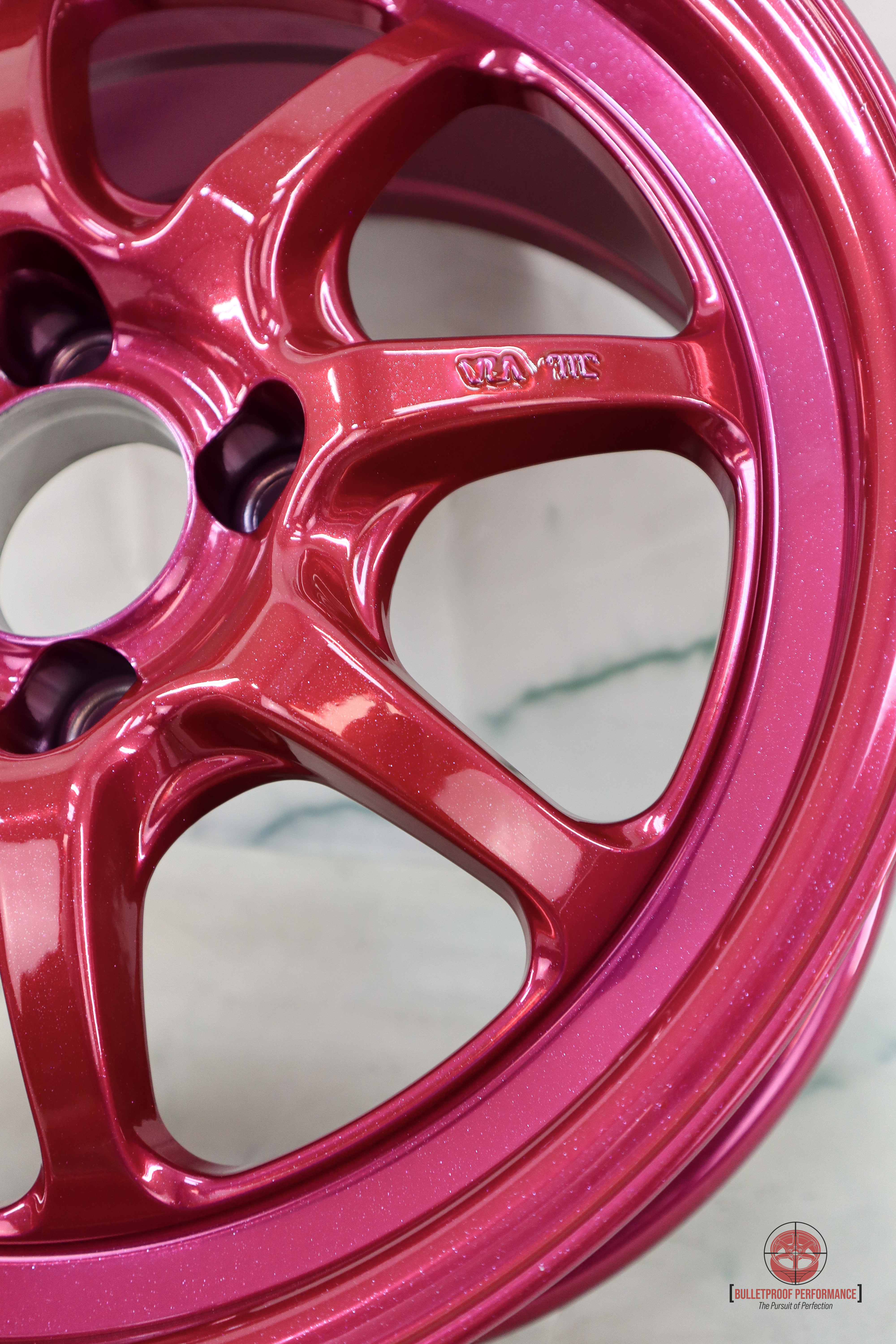 Racing Raspberry UPB-6610 Rims | Prismatic Powders