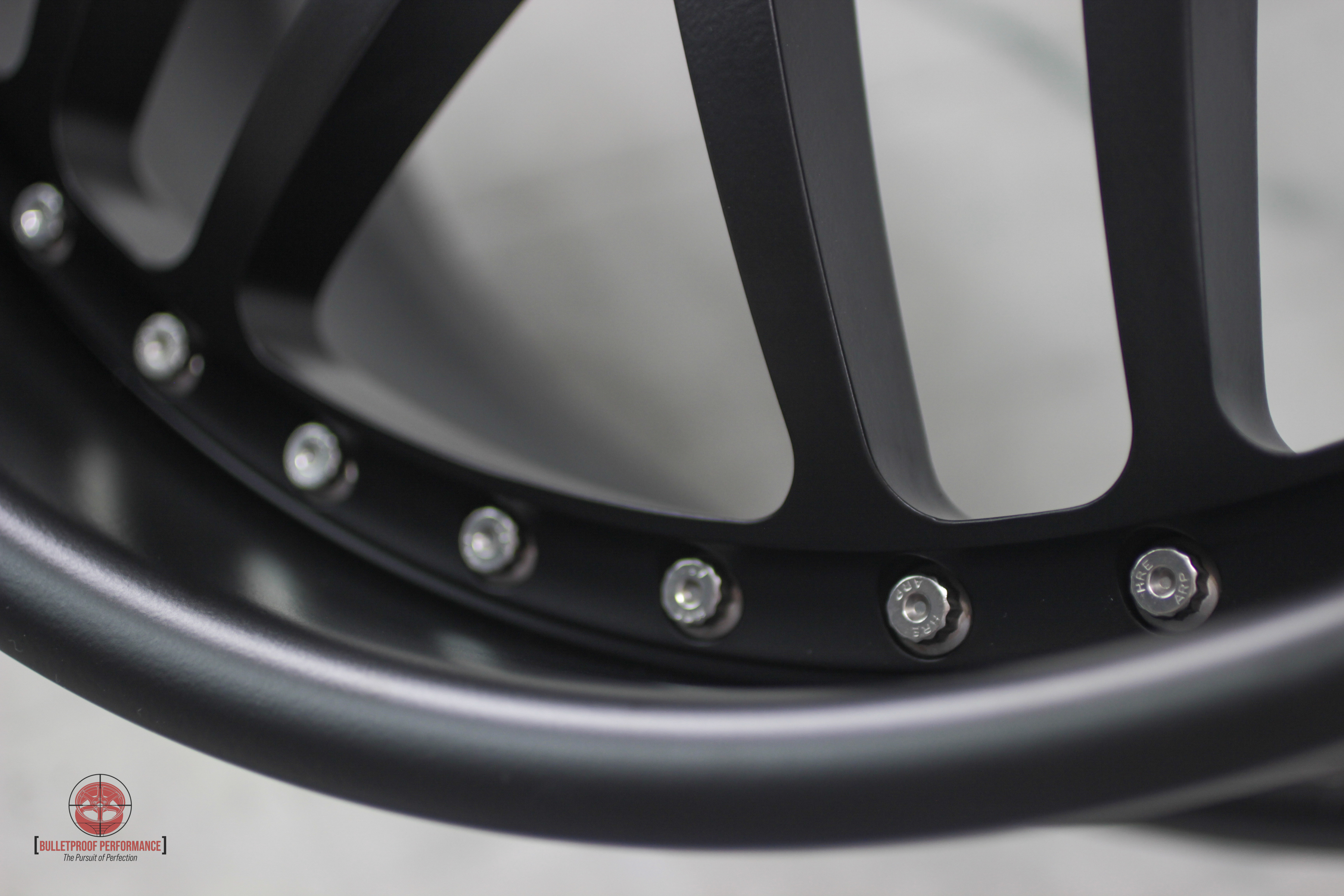 Silk Racing Rims Silk Satin Black HSS-1336 Three Piece Rims | Prismatic Powders