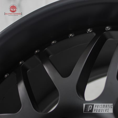 Powder Coating: Wheels,Rims,Three Piece Wheels,Automotive Rims,Silk Satin Black HSS-1336,3 Piece Wheels,HRE Wheels