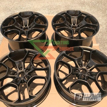 Powder Coated Bronze Lamborghini Wheels
