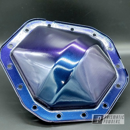 Powder Coating: Color Changing,Automotive Parts,Differential Cover,Neutron Star PMB-10354,Color Shifting,Automotive
