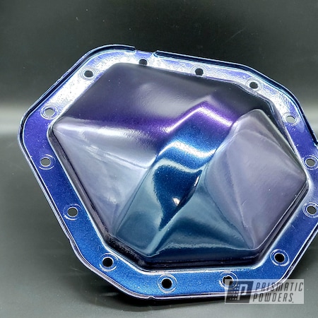 Powder Coating: Automotive,Color Changing,Color Shifting,Differential Cover,Automotive Parts,Neutron Star PMB-10354