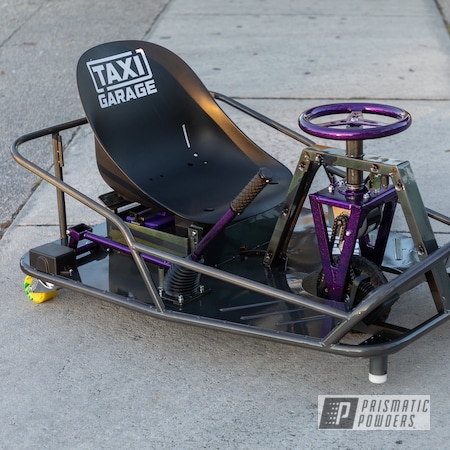 Powder Coating: Drift Cart,Taxi Garage Crazy Cart,Taxi Garage,Crazy Cart,Disco Purple PPB-7033,Drift,Go Cart,Prismatic Universe PMB-10367