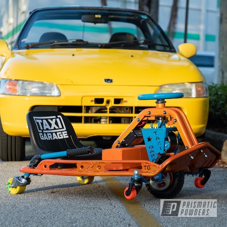Powder Coating: Crazy Cart,Playboy Blue PSS-1715,Drift Cart,Drift,Go Cart,Striker Orange PPS-4750,Taxi Garage,Taxi Garage Crazy Cart