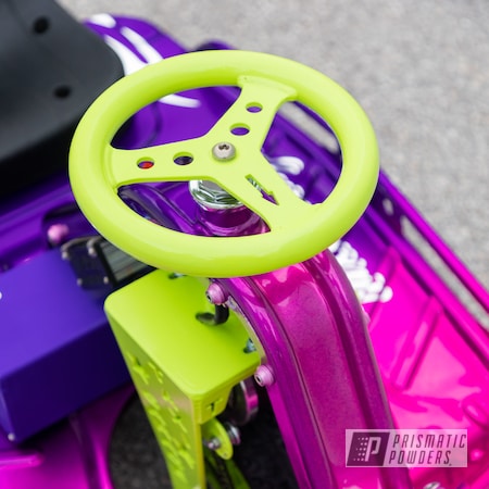 Powder Coating: Crazy Cart,Illusion Lime Time PMB-6918,Drift Cart,Drift,Illusion Pink PMB-10046,Go Cart,Clear Vision PPS-2974,Manta Green PSS-10645,Illusion Purple PSB-4629,Taxi Garage,Taxi Garage Crazy Cart