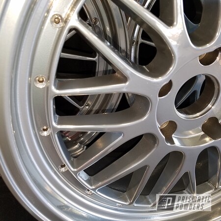 Powder Coating: Two Stage Application,Clear Vision PPS-2974,SUPER CHROME USS-4482,BMW,Automotive,Custom Wheels,Wheels
