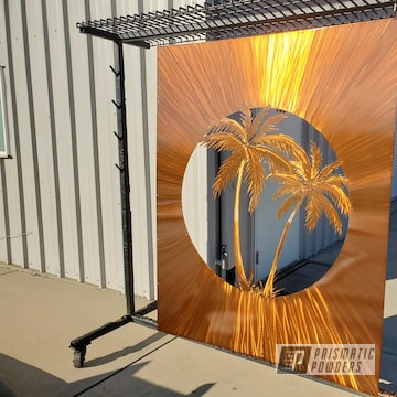 Powder Coated Clear Vision And Transparent Copper Decorative Fence Panels