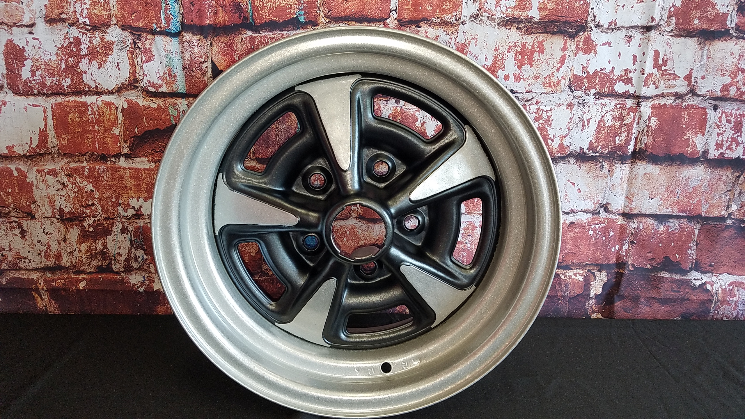 Pontiac Rims Powder Coated In Heavy Silver And Sterling Black ...