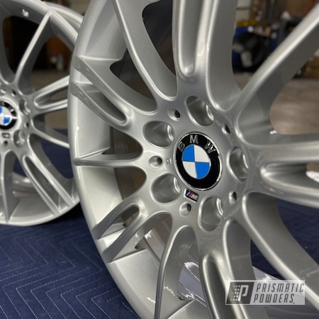 Powder Coating: Wheels,BMW Silver PMB-6525,BMW Wheels,Rims,BMW,BMW Rims