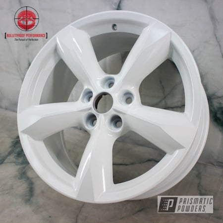 Powder Coating: Rims,Automotive Rims,Polar White PSS-5053,Automotive,Wheels