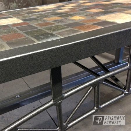 Powder Coating: Shredded Black PVB-5357,Table,Furniture