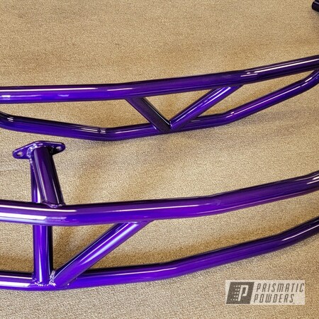 Powder Coating: Illusion Purple PSB-4629,Clear Vision PPS-2974,Race Car Parts,Race Car Bumpers