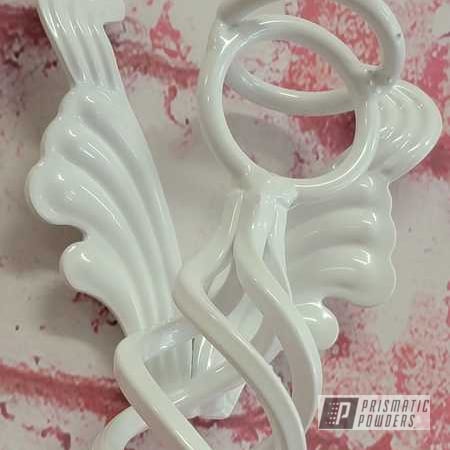 Powder Coating: Pearl Sparkle PMB-4130,Miscellaneous,Powder Coated Yard Art and Stakes