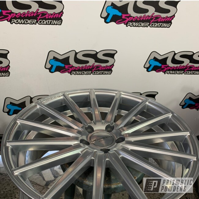 Powder Coated Clear Vision And Super Chrome Plus Vossen Wheels