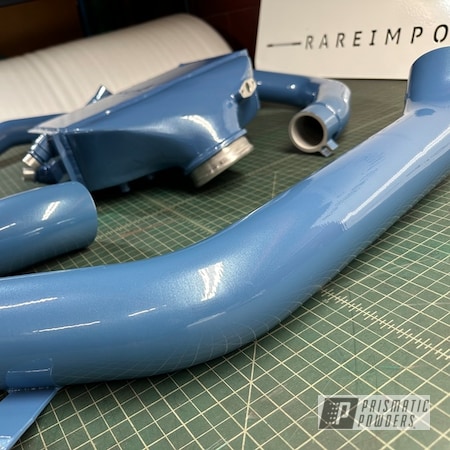 Powder Coating: Automotive,Clear Vision PPS-2974,MODOC BLUE PMB-0956,NV Coatings