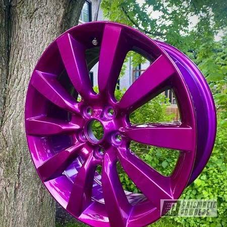 Powder Coating: Wheels,Custom Wheels,Illusion Violet PSS-4514