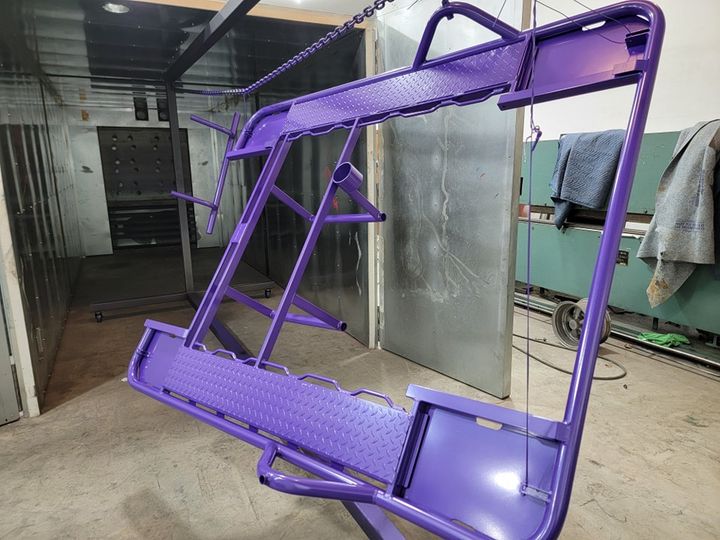 Raft Frame in Dixie Purple | Prismatic Powders