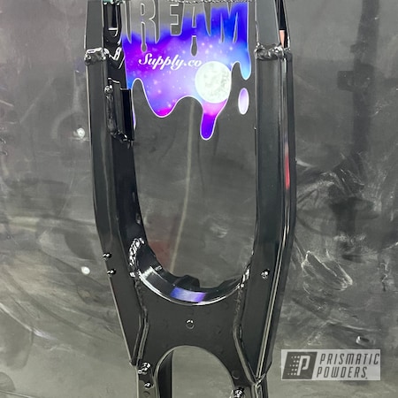 Powder Coating: Motorcycles,Clear Vision PPS-2974,Automotive,Mars II PMB-4391,Custom Motorcycle Frame