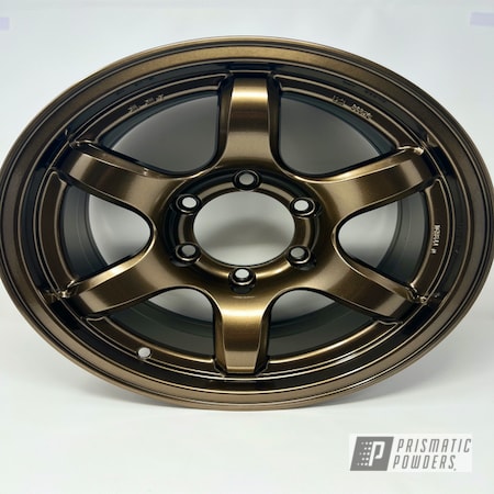 Powder Coating: Wheels,Automotive,Rims,Bronze Chrome PMB-4124