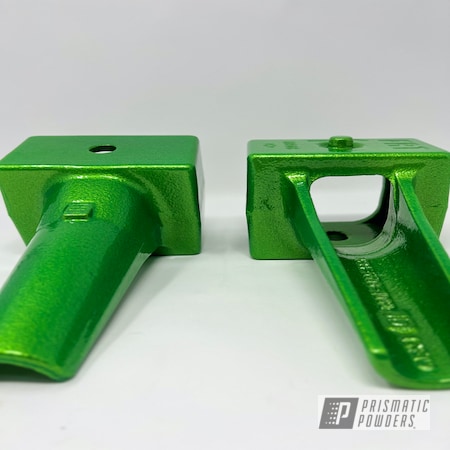 Powder Coating: Automotive,Illusion Lime Time PMB-6918,Clear Vision PPS-2974,Lifted Truck,Suspension