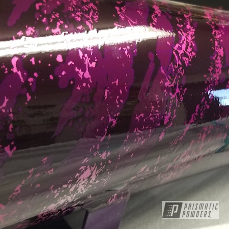 Powder Coating: Clear Vision PPS-2974,Illusion Violet PSS-4514,Air Tank
