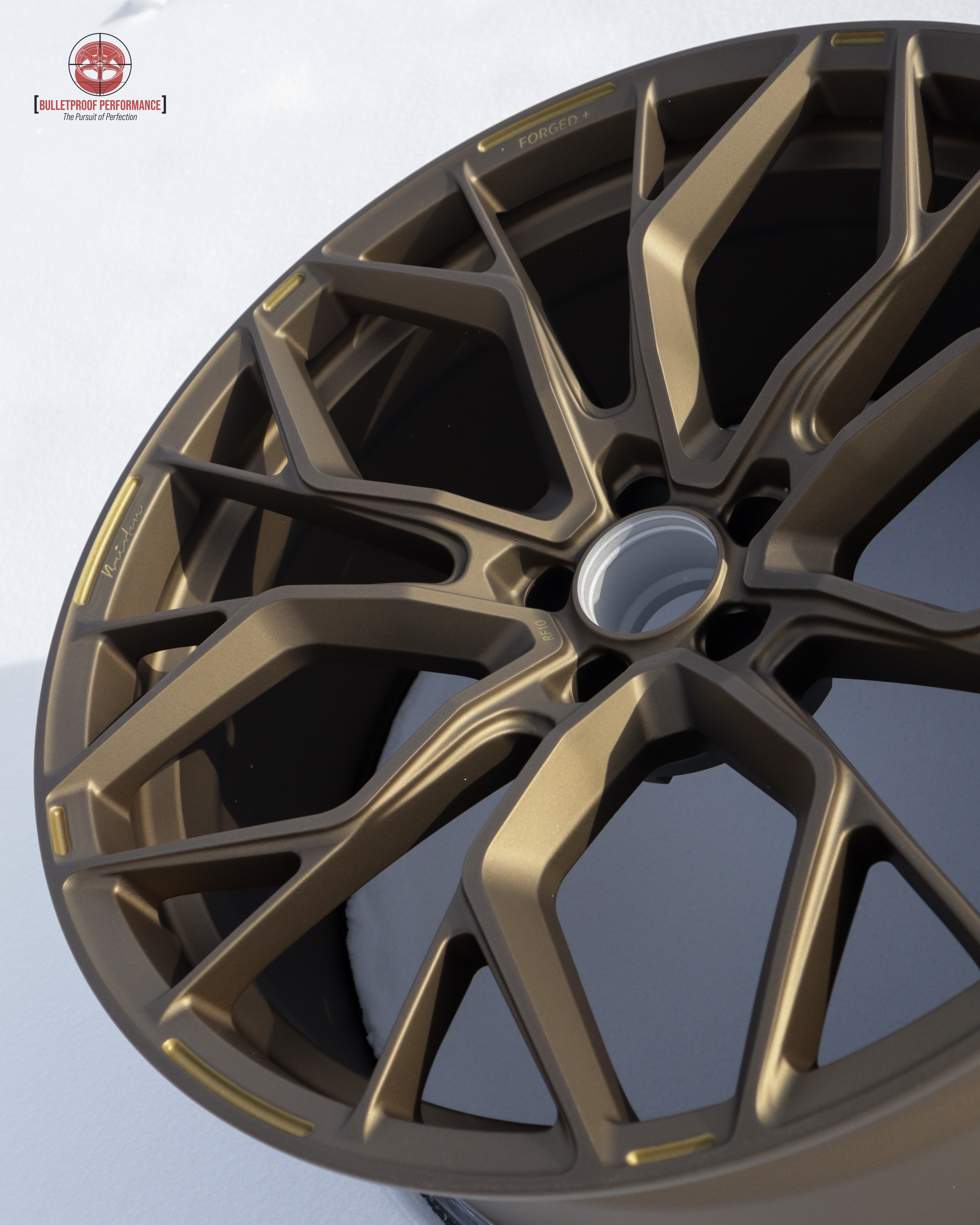 Two Tone Rays Rims Custom Two Tone on Brixston Forged Rims | Prismatic Powders
