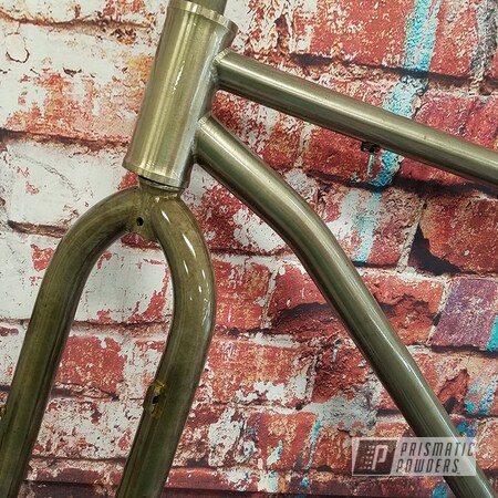 Powder Coating: Bicycle,Clear Vision PPS-2974,Bicycle Frame