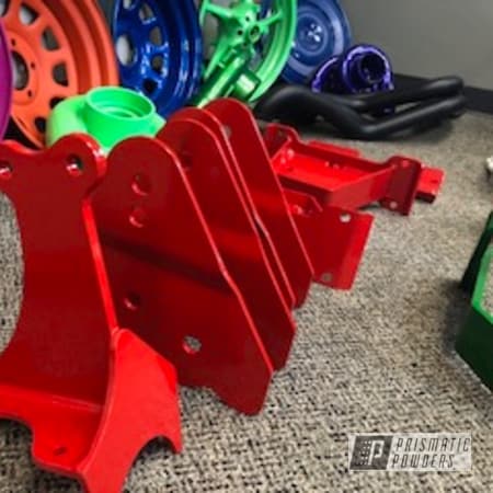 Powder Coating: Really Red PSS-4416,Red,brackets