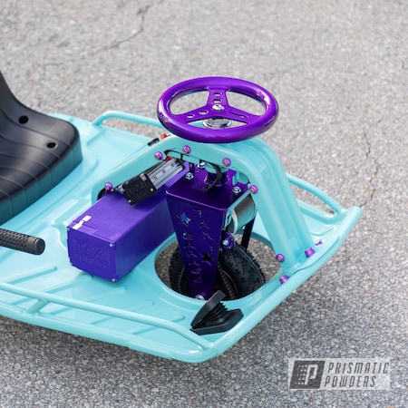 Powder Coating: Crazy Cart,Sea Foam Green PSS-4063,Go Kart,Illusion Purple PSB-4629,Taxi Garage,Automotive,Taxi Garage Crazy Cart