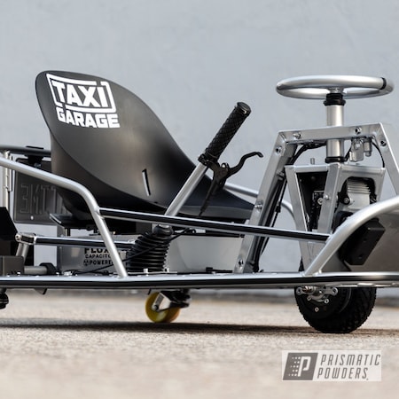 Powder Coating: Crazy Cart,XL Crazy Cart,POLISHED ALUMINUM HSS-2345,DeLorean,Taxi Garage,Automotive,Taxi Garage Crazy Cart
